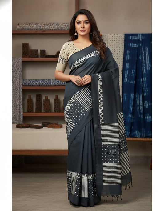South cotton saree with double silk blouse rate Rs 800