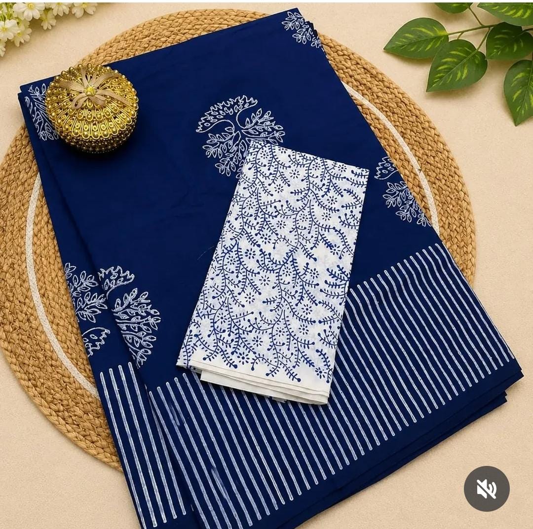 south cotton with blouse