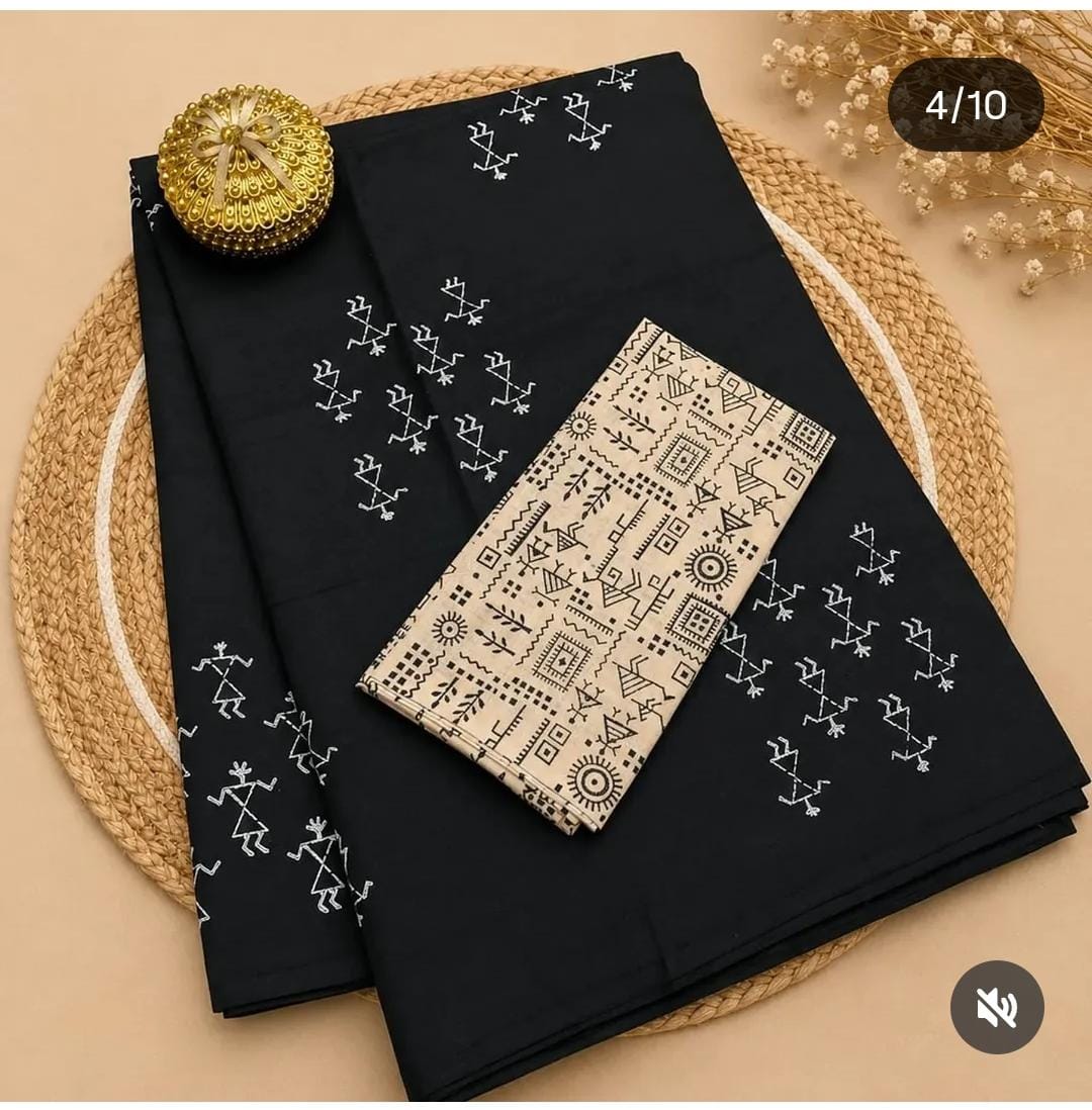 south cotton with blouse